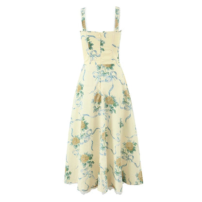 Spaghetti Strap Midi Dress
