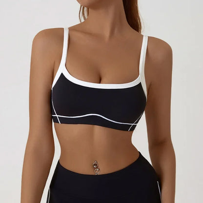 Yoga Sports Bra Color Clashing