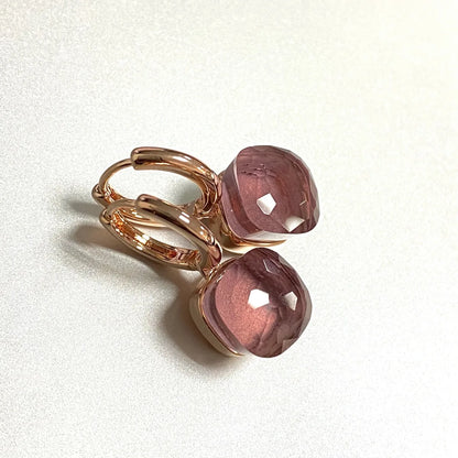 Square Crystal Earrings