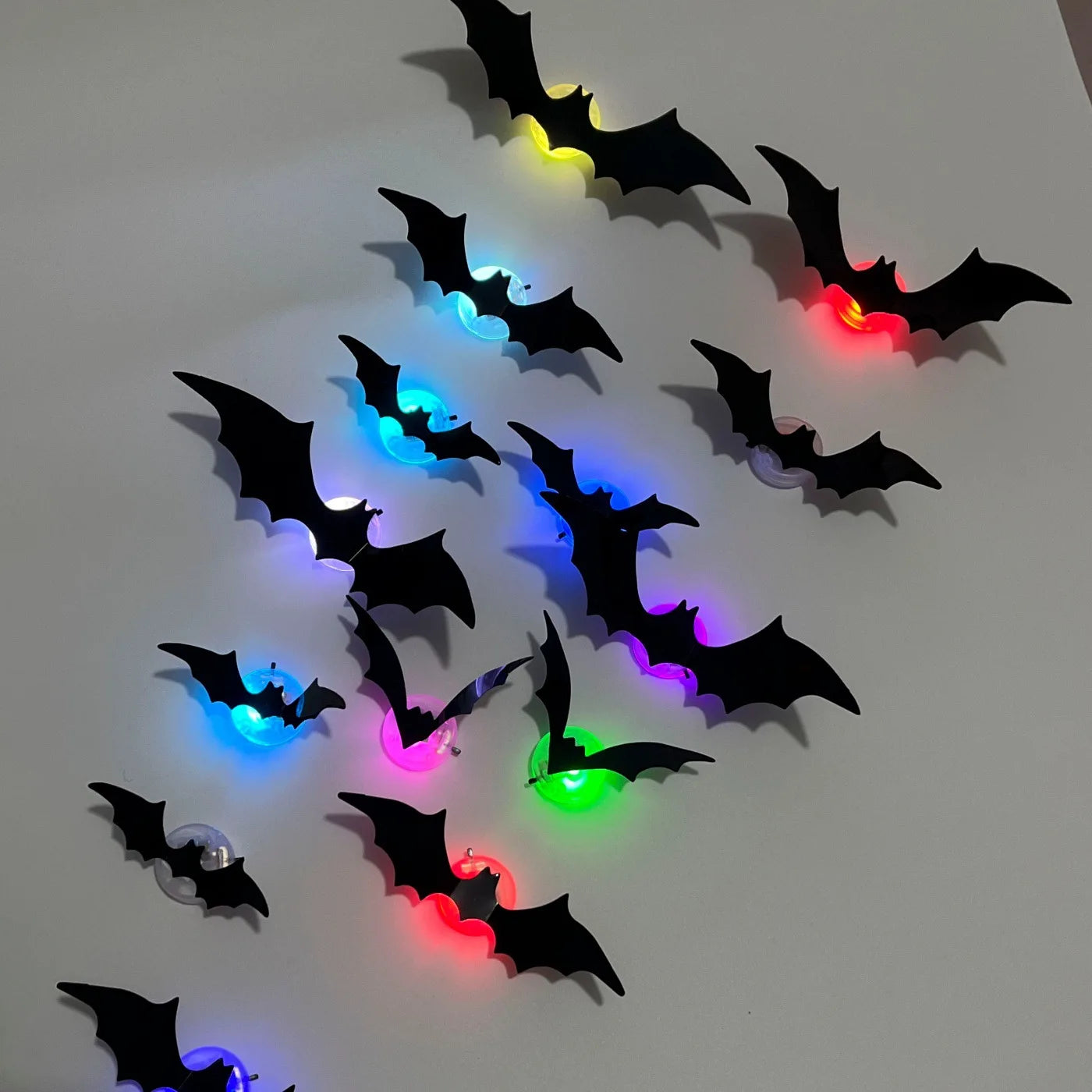 Glowing Bat Wall Decals