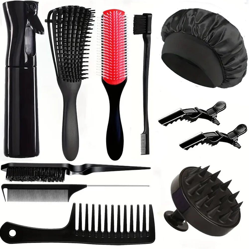 Hair Brush Comb Set