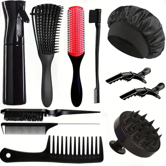 Hair Brush Comb Set