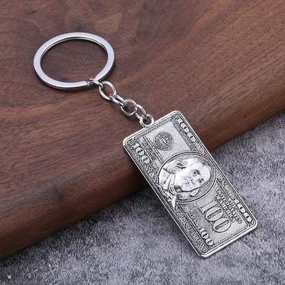 Cute Vintage Dollar Model Keychain
