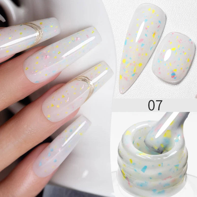 PUENTE Glitter Poly Nail Gel