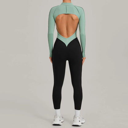 Color Block Jumpsuit
