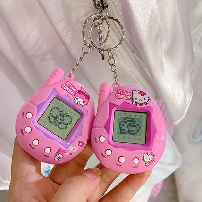 Cute Cat Keychains Virtual Pet