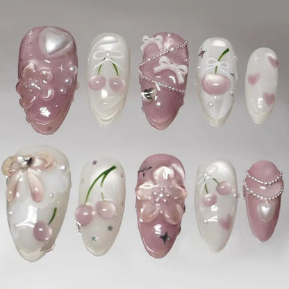 Y2K Cat Eye Press-On Nails