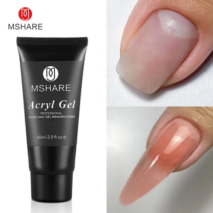 Acrylic Nail Extension Builder Gel