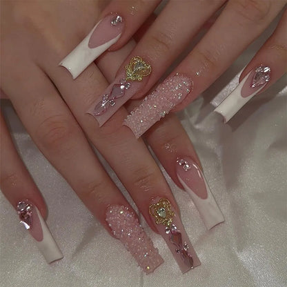 Leopard Cherry Press-On Nails