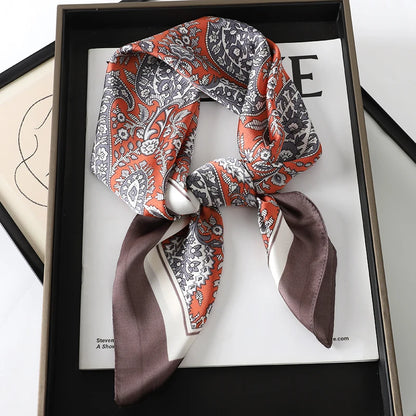 Scarf 70 70Cm Silk Square