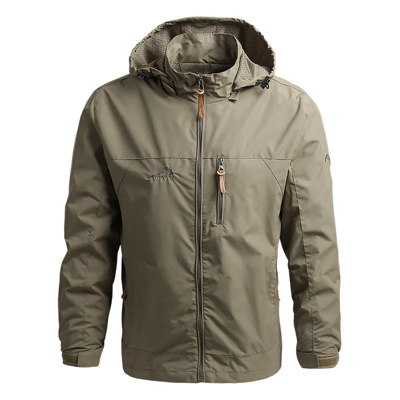 Men’s Tactical Waterproof Windbreaker