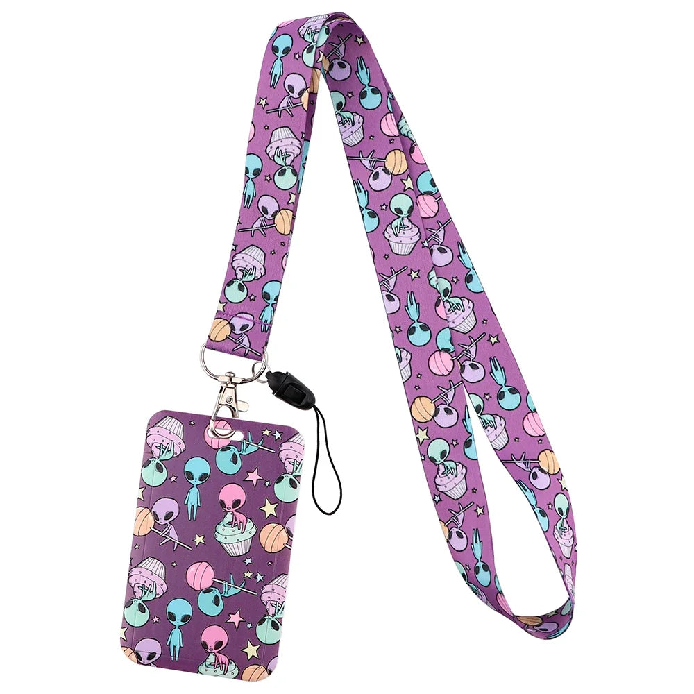 Sakura Cherry Blossoms Flower lanyard