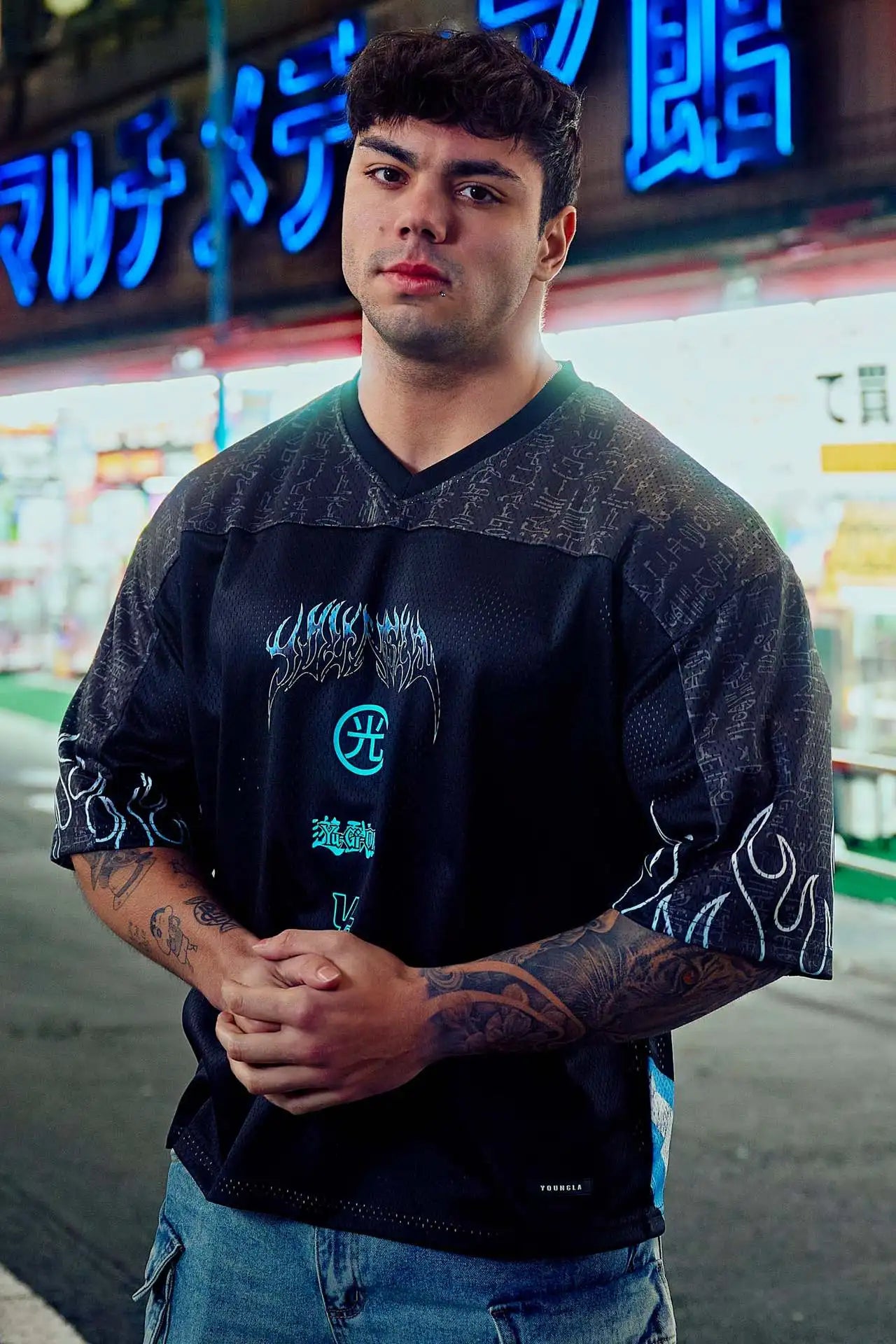Quick Dry Sports Print Tee
