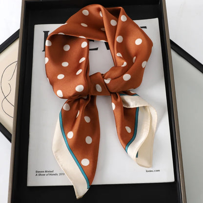 Scarf 70 70Cm Silk Square