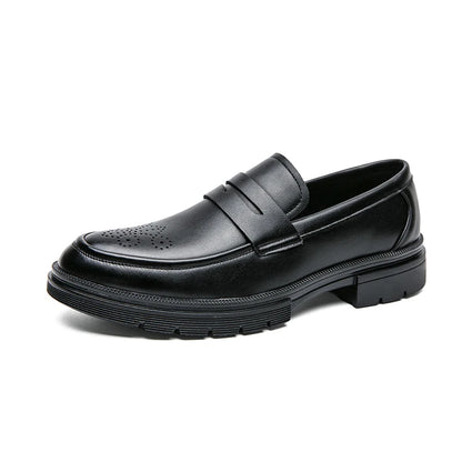 Breathable Leather Business Shoes