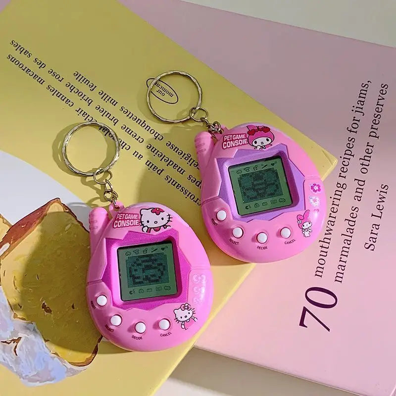 Cute Cat Keychains Virtual Pet