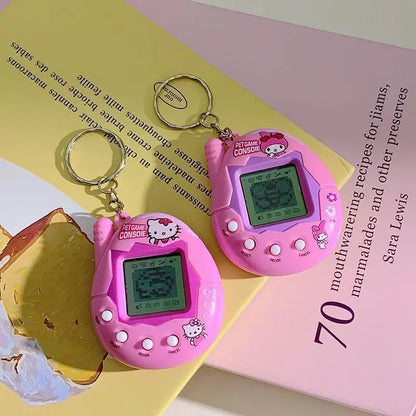 Cute Cat Keychains Virtual Pet