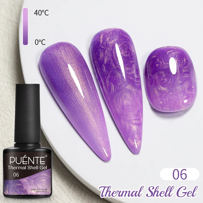 PUENTE Glitter Poly Nail Gel