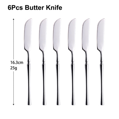 Metal Solid Color Spoon Set