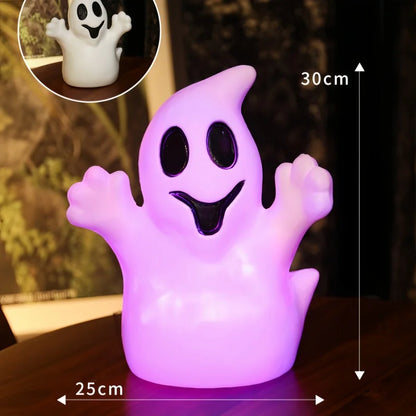 Glowing Pumpkin Lantern Decor
