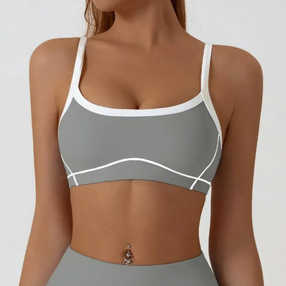 Yoga Sports Bra Color Clashing