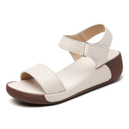 Low Heel Ankle Strap Sandals
