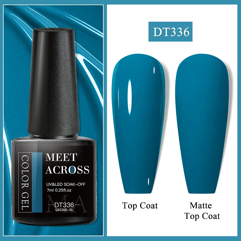 MEET ACROSS Matte Gel Polish