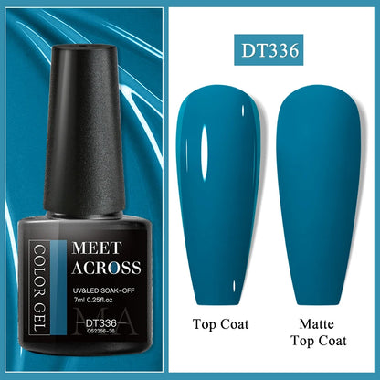 MEET ACROSS Matte Gel Polish