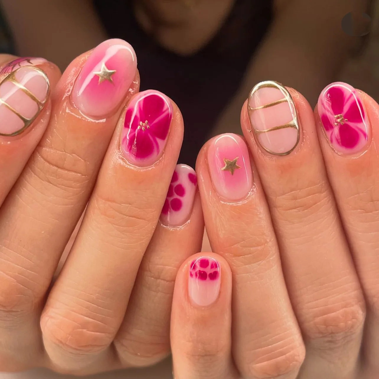 Ballerina French Nail Tips