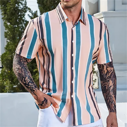 Printed Broadcloth Casual Shirt