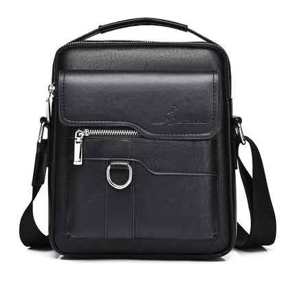 Vintage PU Leather Messenger Bag