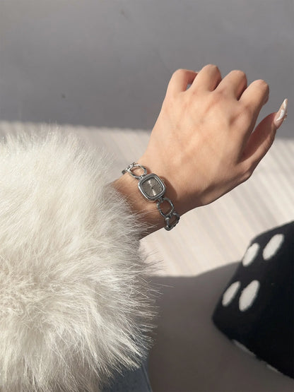 Square Diamond Watch