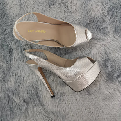 Gladiator Platform Heels