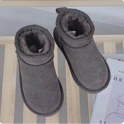 Plush-Lined Ankle Boots