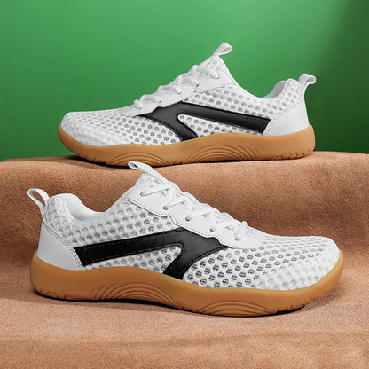 Wide-Toe Barefoot Mesh Sneakers
