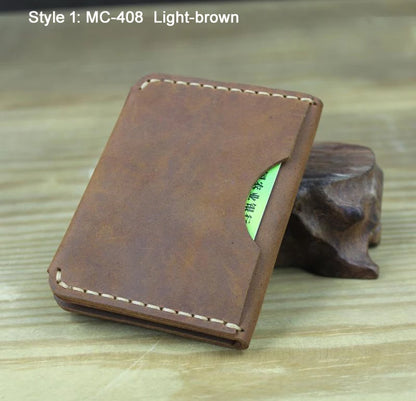 Vintage Leather Card Holder
