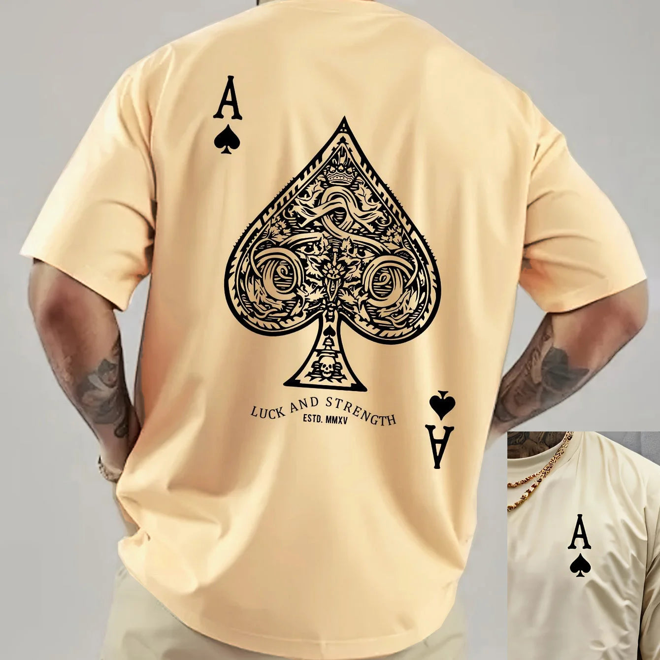 Breathable Cotton Casual Tee