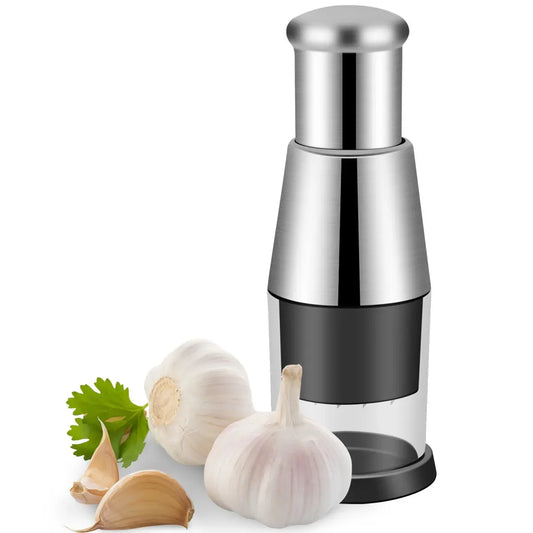 Handheld Steel Garlic Crusher