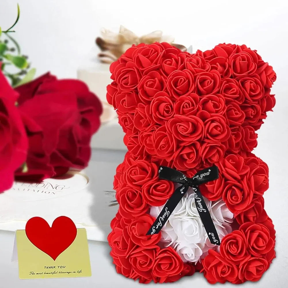 Eternal Rose Bear