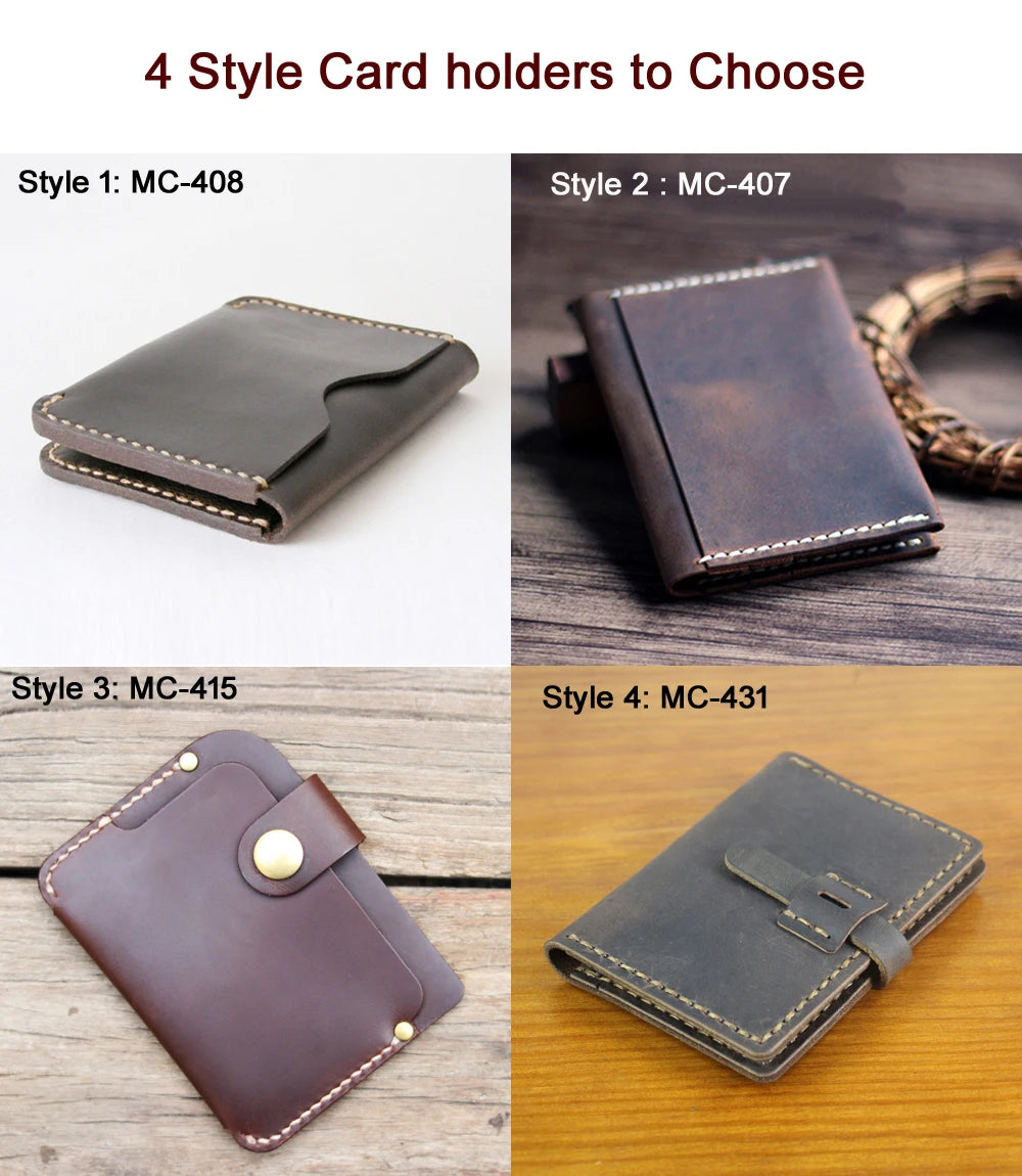 Vintage Leather Card Holder