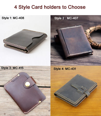 Vintage Leather Card Holder