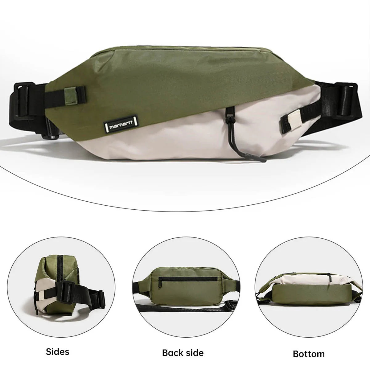 Lightweight Nylon Mini Chest Bag