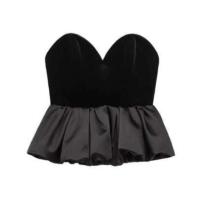 Backless Cropped Vest