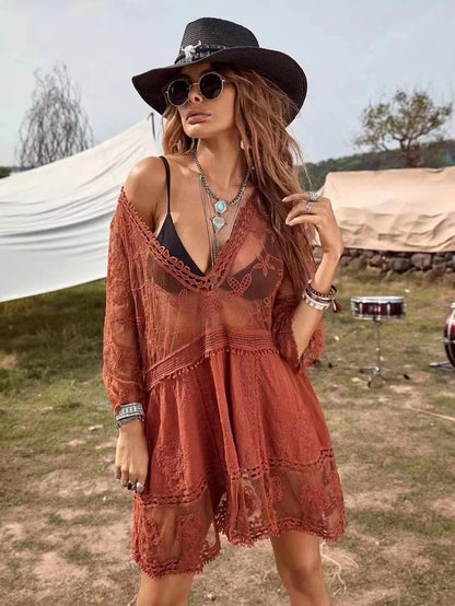 New Lace Bikini Cover-Up