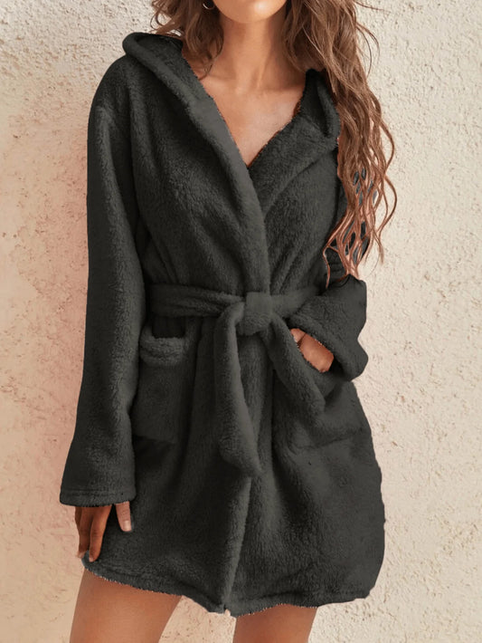 Elegant Cotton Winter Robe