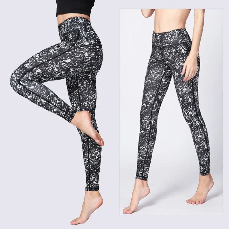 Cloud Hide Floral Push-Up Leggings