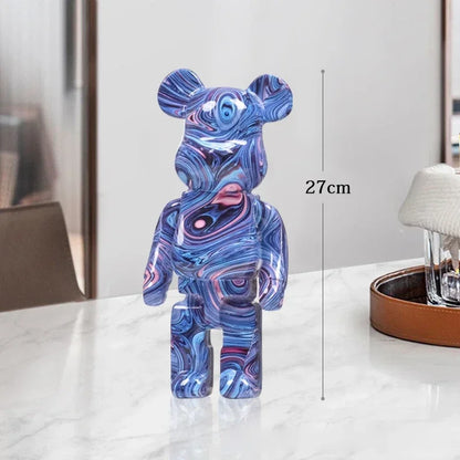 Graffiti Bear Statue