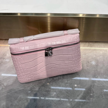 Crocodile Embossed Mini Clutch