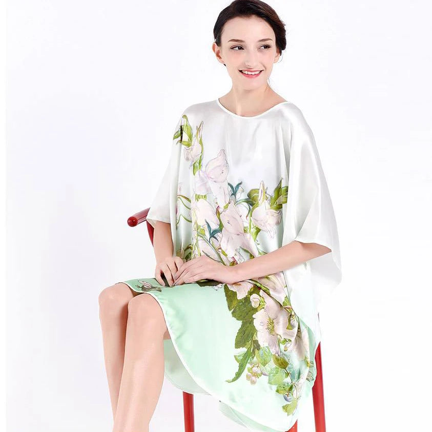 Silk Nightgown Sleepwear