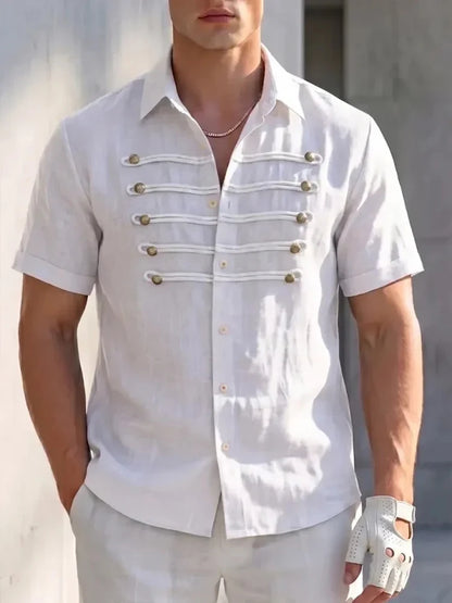 Men Solid Casual Shirt